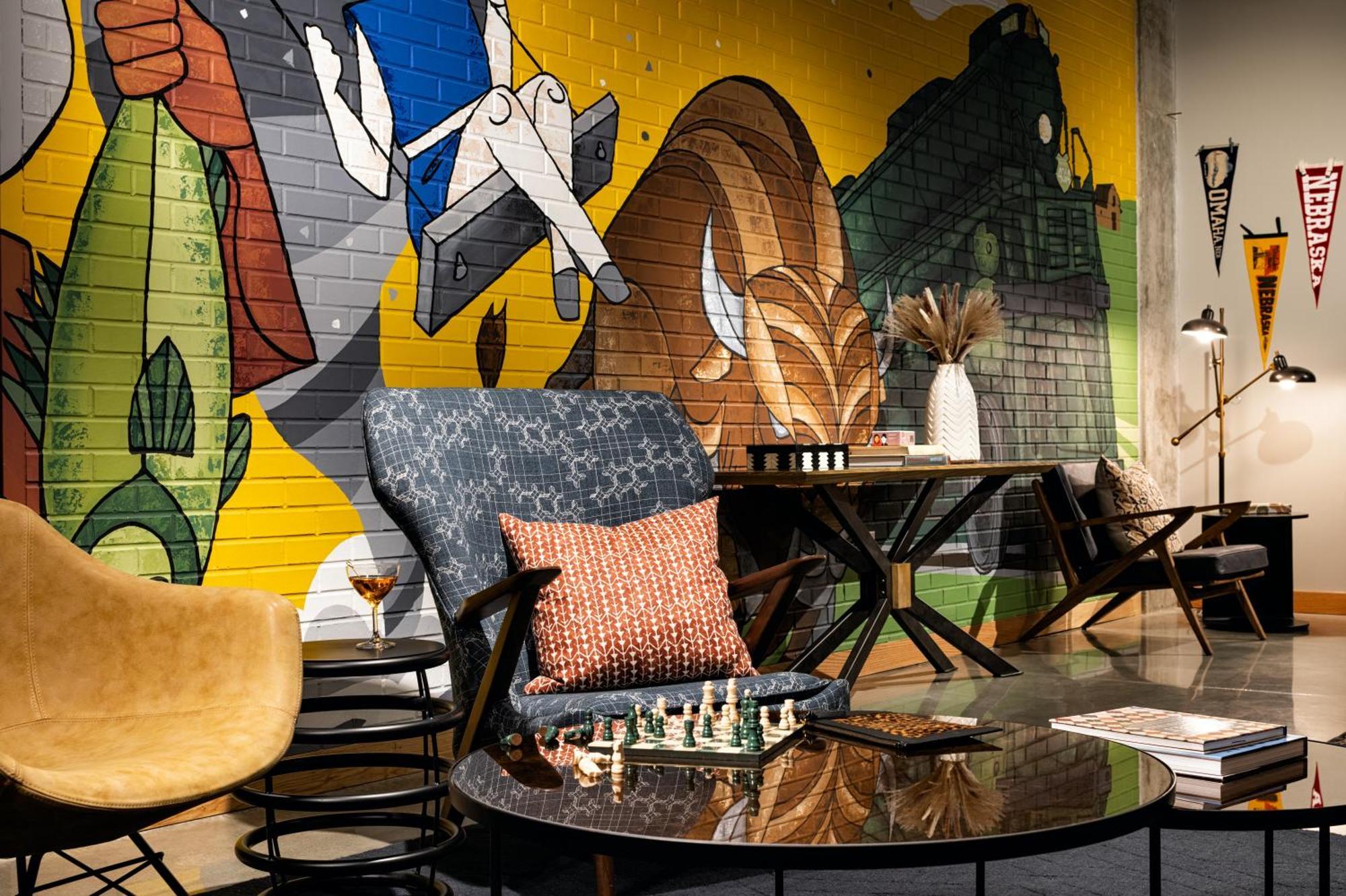 Moxy Omaha Downtown Hotel Bagian luar foto